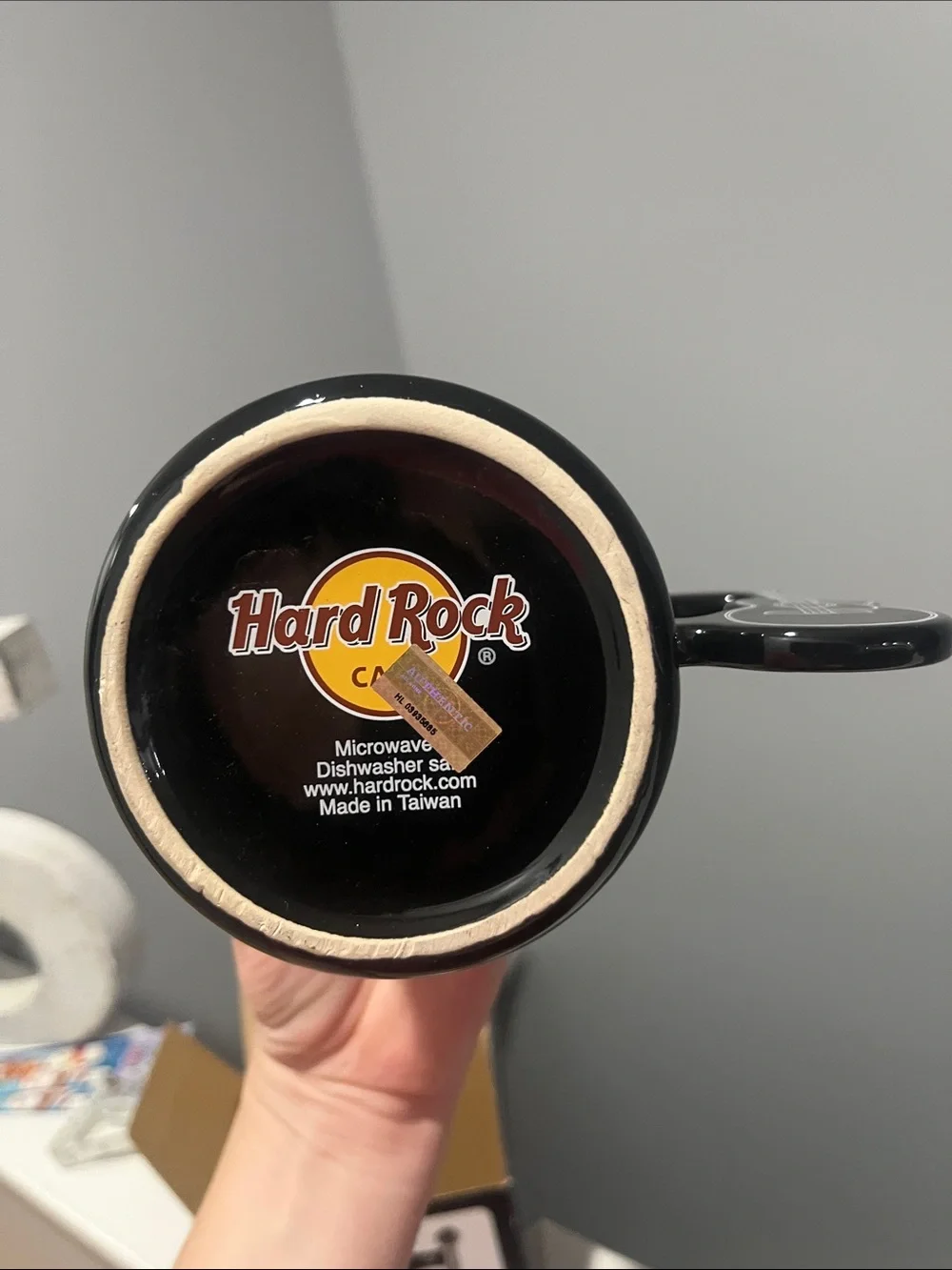 Hard Rock Café HRC Paris Guitar Handle Mug New in Box Hard Rock Cafe Collectors